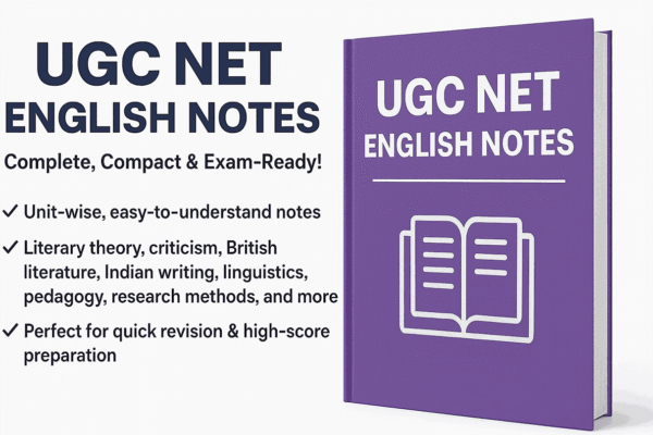 UGC NET – English Notes