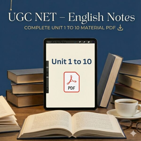 UGC NET – English Notes
